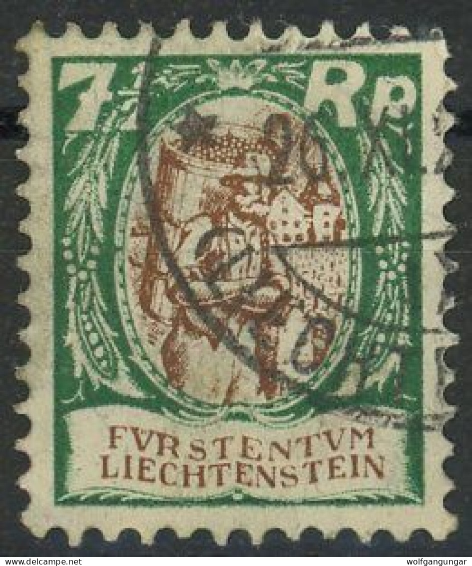 Liechtenstein 1927 Michel Nummer 67 Gestempelt - Gebruikt