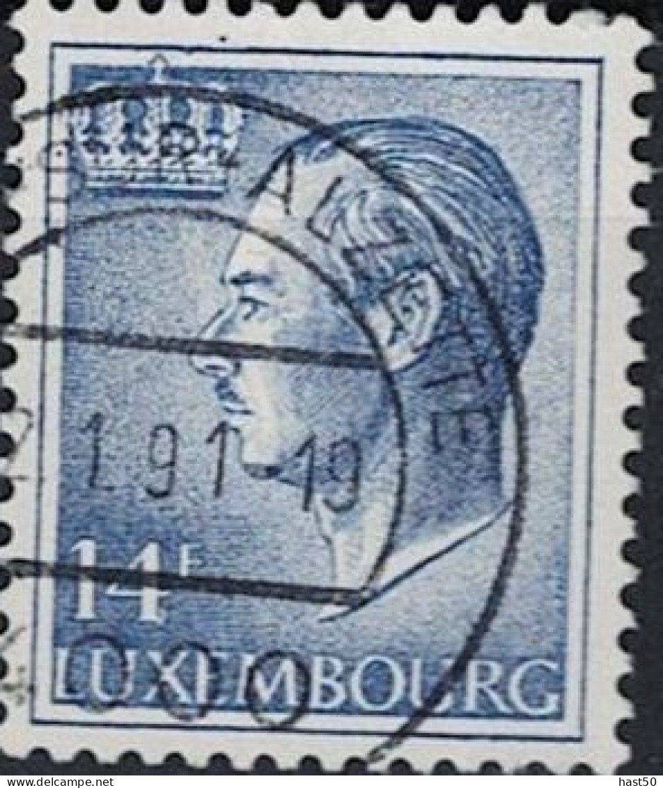 Luxemburg - Großherzog Jean "Typ Büste" (MiNr: 1263) 1991 - Gest Used Obl - Oblitérés