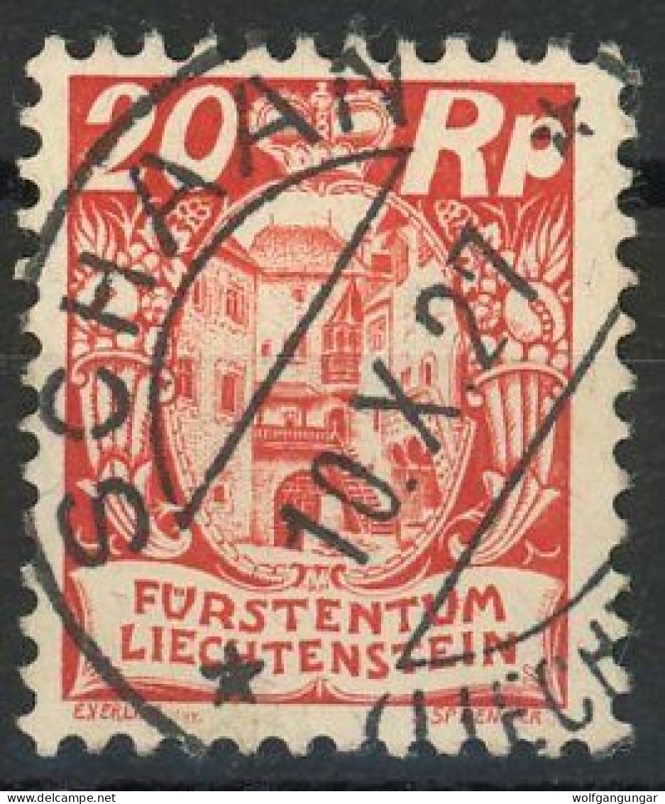 Liechtenstein 1926 Michel Nummer 70 Gestempelt - Gebruikt