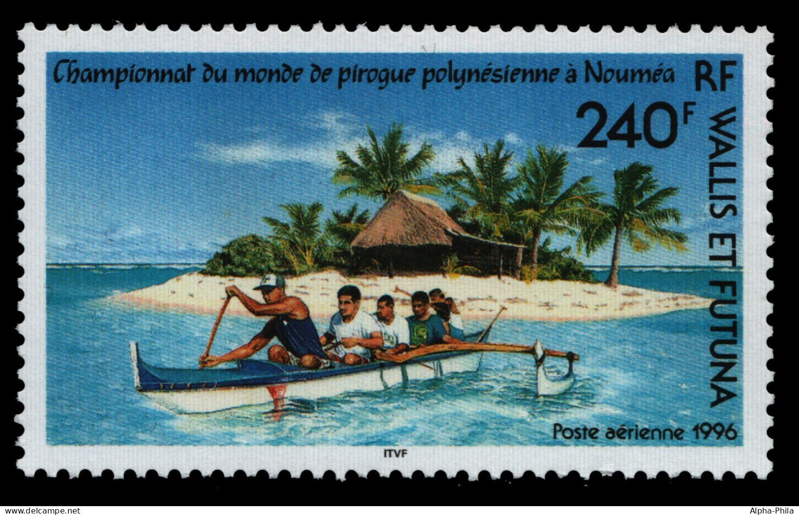 Wallis & Futuna 1996 - Mi-Nr. 694 ** - MNH - Boote / Boats - Ungebraucht