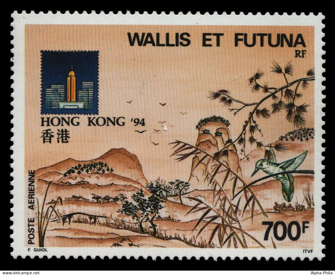 Wallis & Futuna 1994 - Mi-Nr. 656 ** - MNH - HONG KONG '94 - Neufs