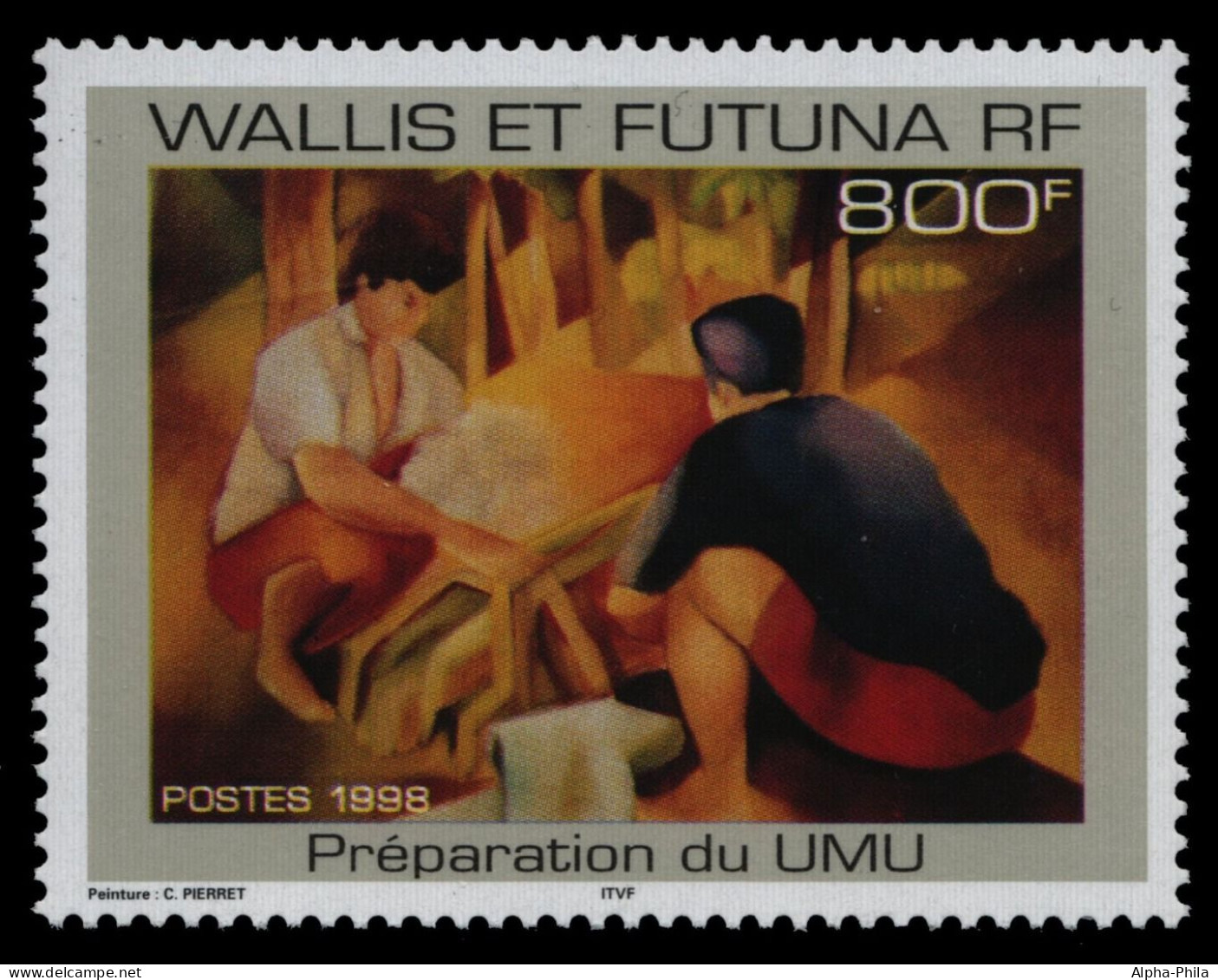 Wallis & Futuna 1998 - Mi-Nr. 729 ** - MNH - Zubereitung Von Umu - Unused Stamps