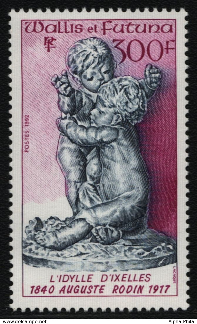 Wallis & Futuna 1992 - Mi-Nr. 632 ** - MNH - Auguste Rodin - Ungebraucht