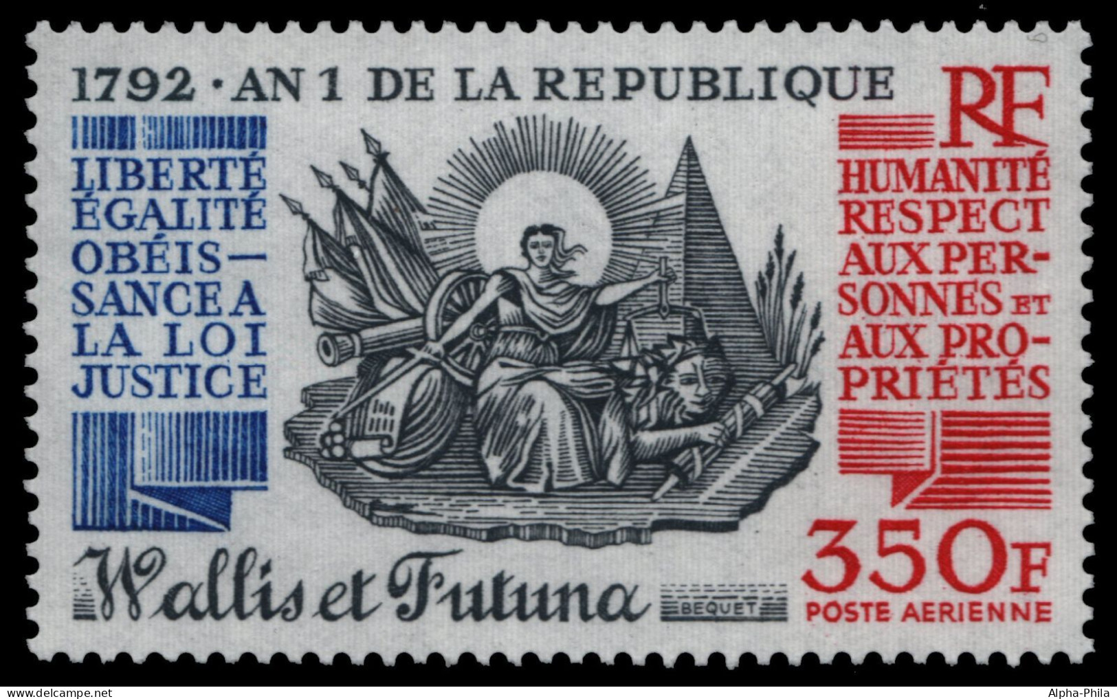 Wallis & Futuna 1992 - Mi-Nr. 628 ** - MNH - Französische Republik - Nuevos