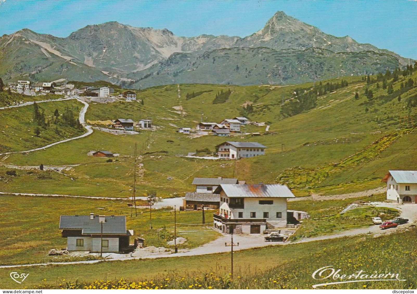 U5637 Obertauern An Der Alten Romerstrasse Uber Den Radstadter Tauernpass / Viaggiata 1975 - Obertauern