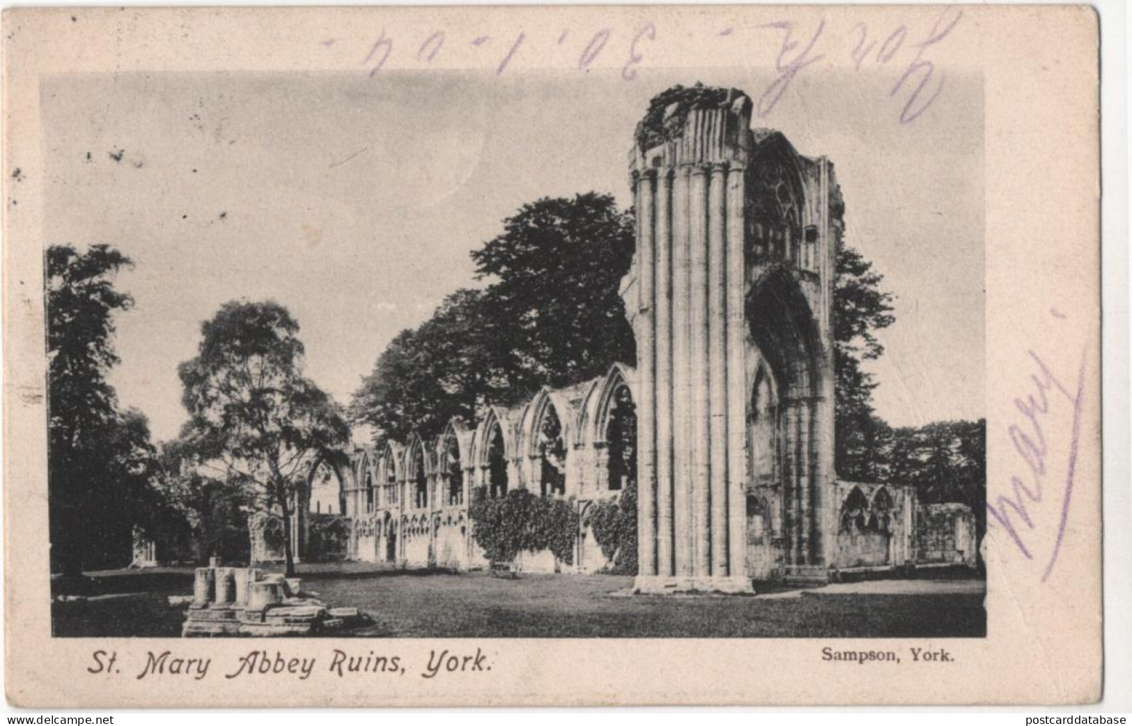 York - St. Mary Abbey Ruins - York