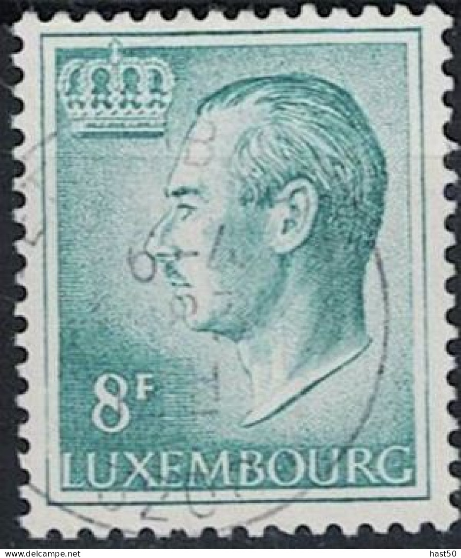 Luxemburg - Großherzog Jean "Typ Büste" (MiNr: 831x) 1971 - Gest Used Obl - Used Stamps