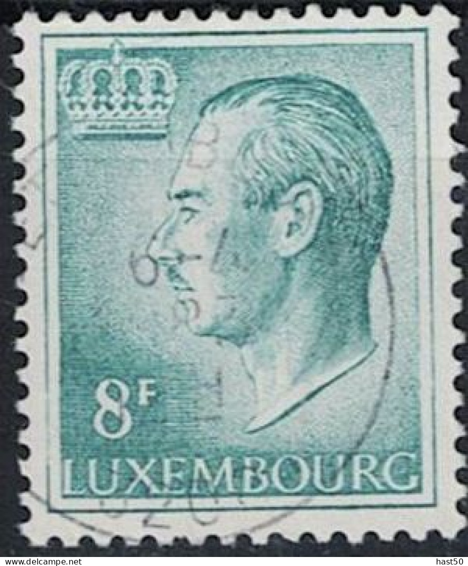 Luxemburg - Großherzog Jean "Typ Büste" (MiNr: 831x) 1971 - Gest Used Obl - Gebraucht