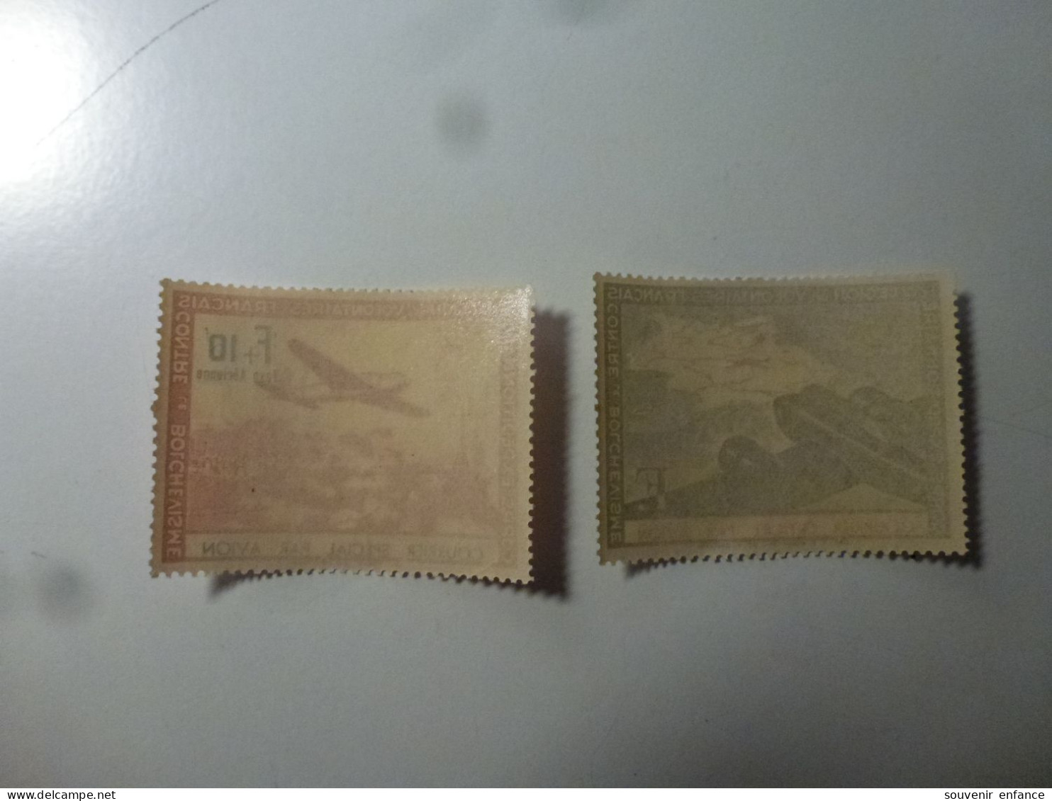 Lot De Timbres Neufs Sans Charnière Légion Des Volontaires Français 1945 - Sellos De Guerra