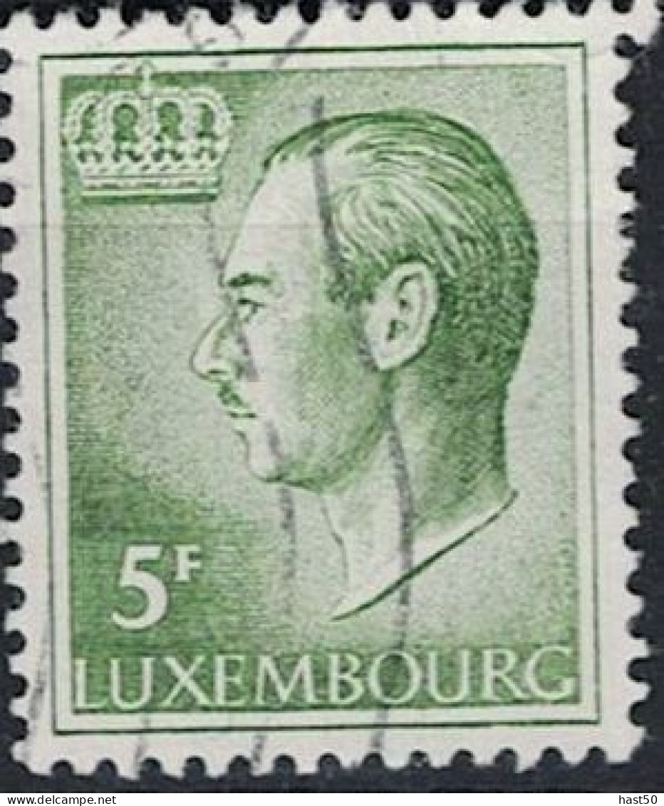 Luxemburg - Großherzog Jean "Typ Büste" (MiNr: 830ya) 1974 - Gest Used Obl - Gebraucht