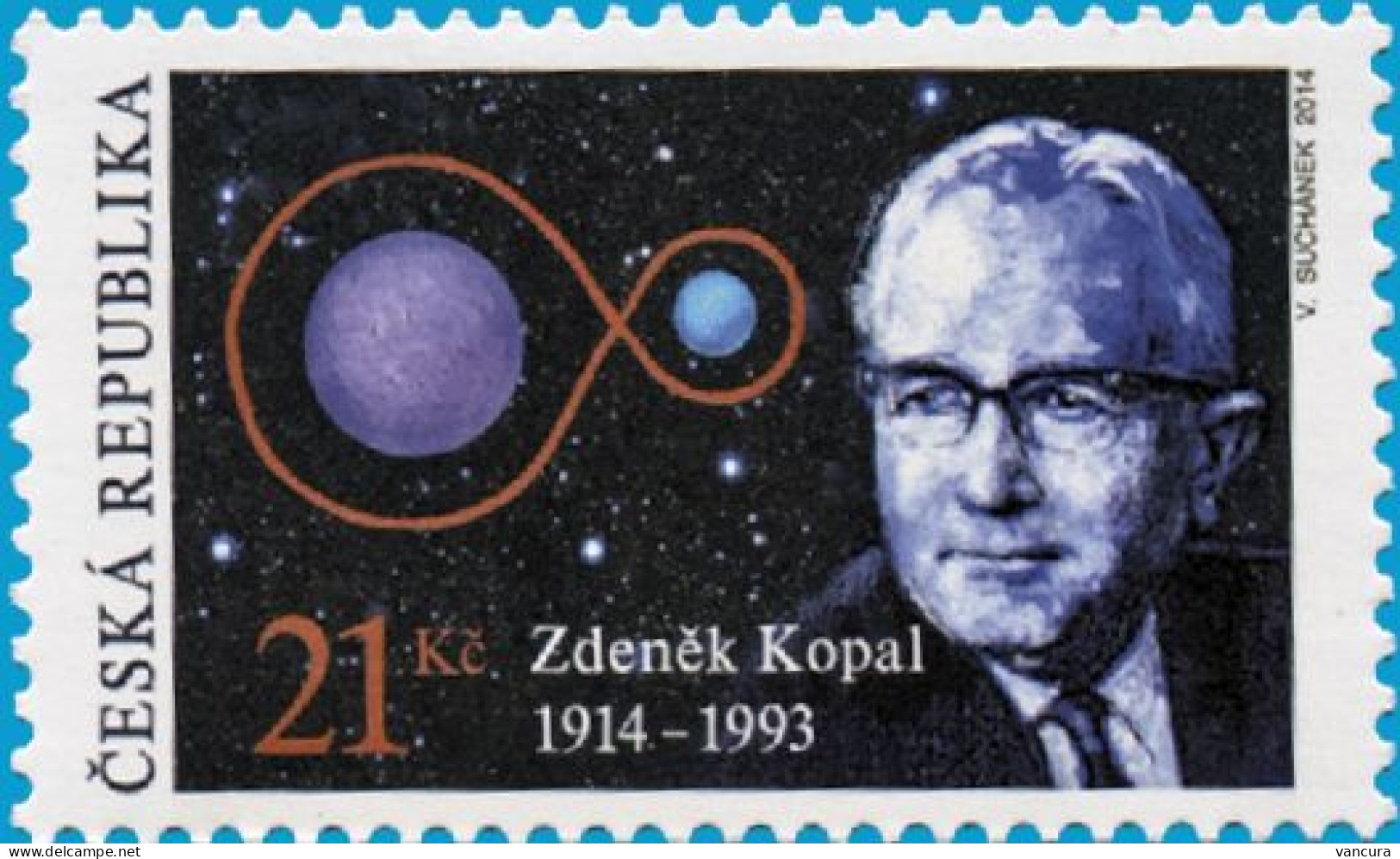 ** 803 Czech Republic  Zdenek Kopal 2014 - Unused Stamps