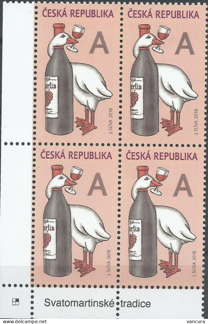 1007 Czech Republic Martinmas Tradition 2018 - Unused Stamps