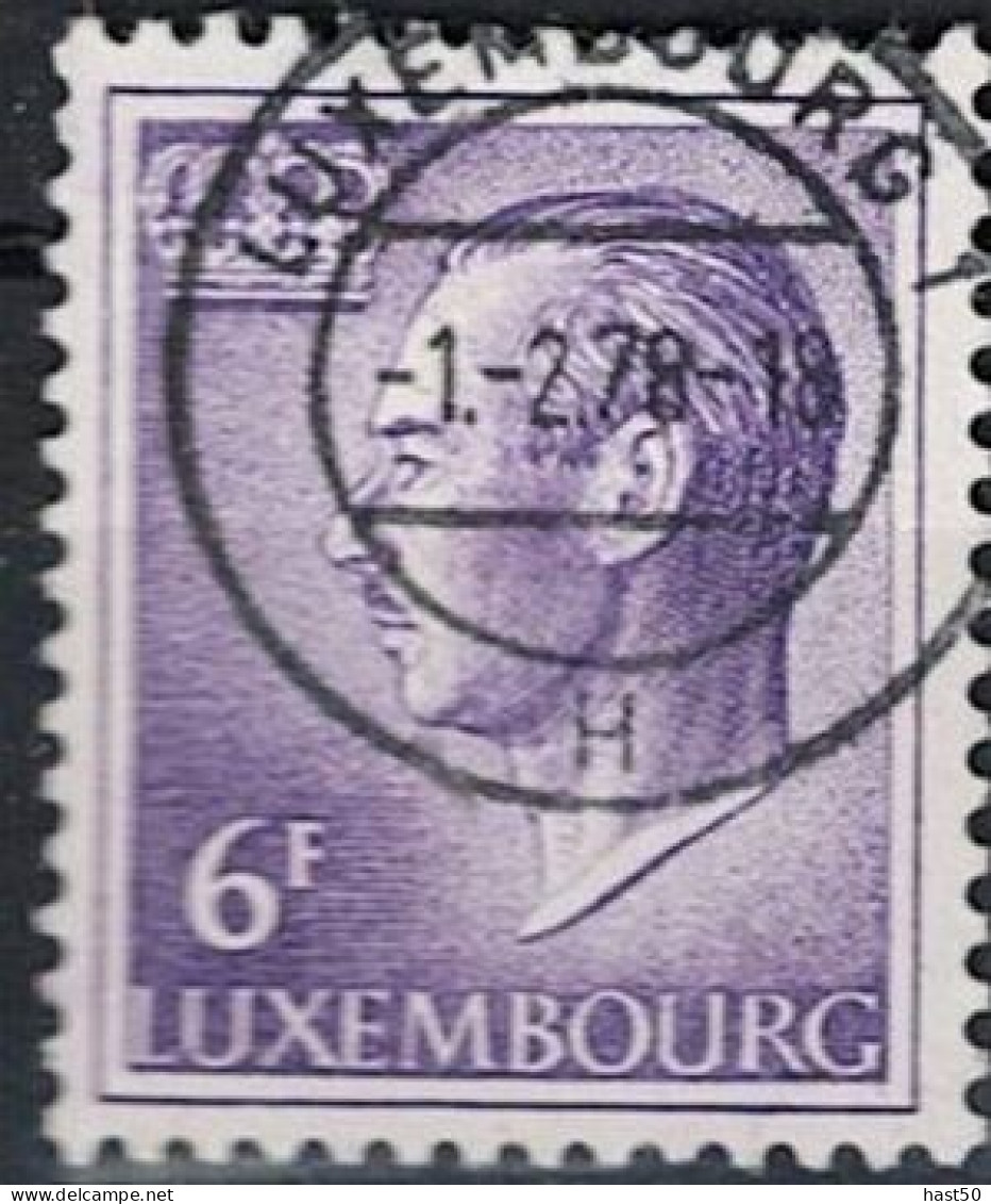 Luxemburg - Großherzog Jean "Typ Büste" (MiNr: 713x) 1965 - Gest Used Obl - Usati