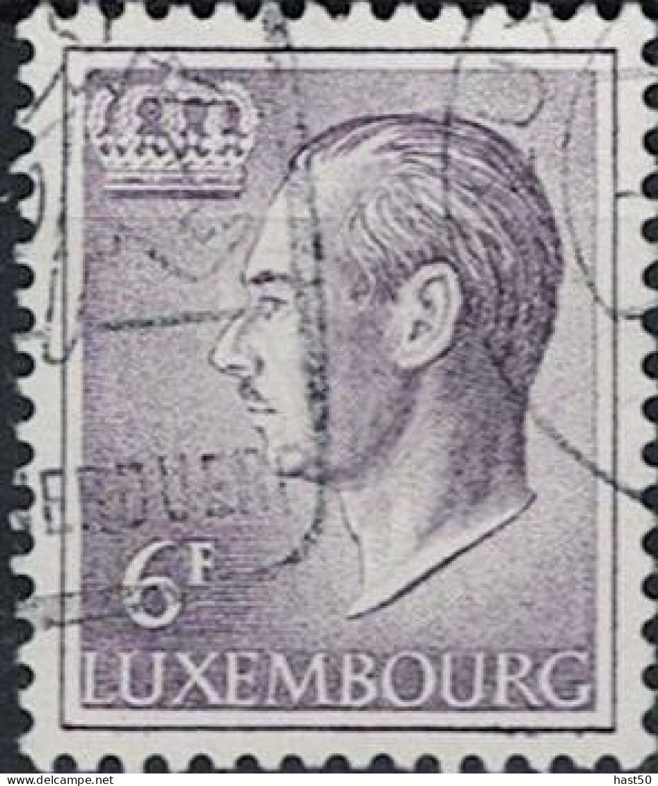 Luxemburg - Großherzog Jean "Typ Büste" (MiNr: 713z) 1982 - Gest Used Obl - Usati