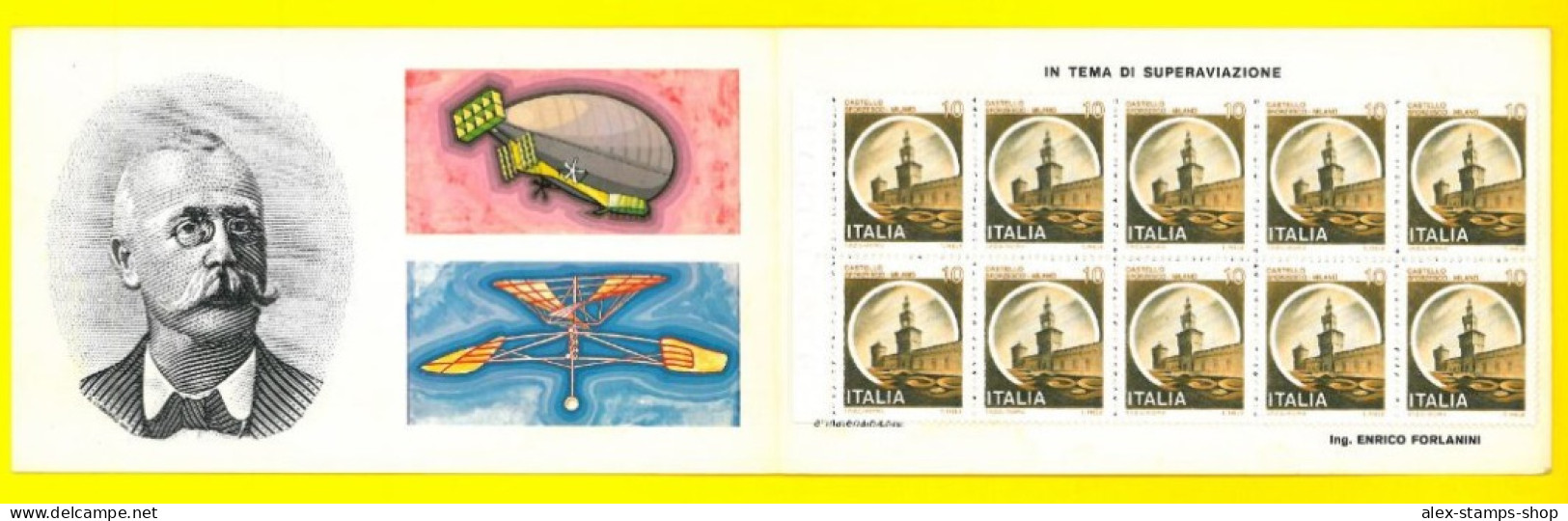 ITALIA 1980 NEW BOOKLET FORLANINI LR1 - 34° Convegno Filatelico Di Milano - Carnets