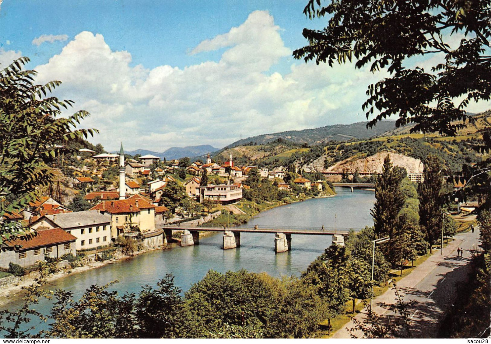 BOSNIE-HERZEGOVINE  - EX-YOUGOSLAVIE - KONJIC - CIRCULEE EN 1979 TIMBRES - Bosnie-Herzegovine