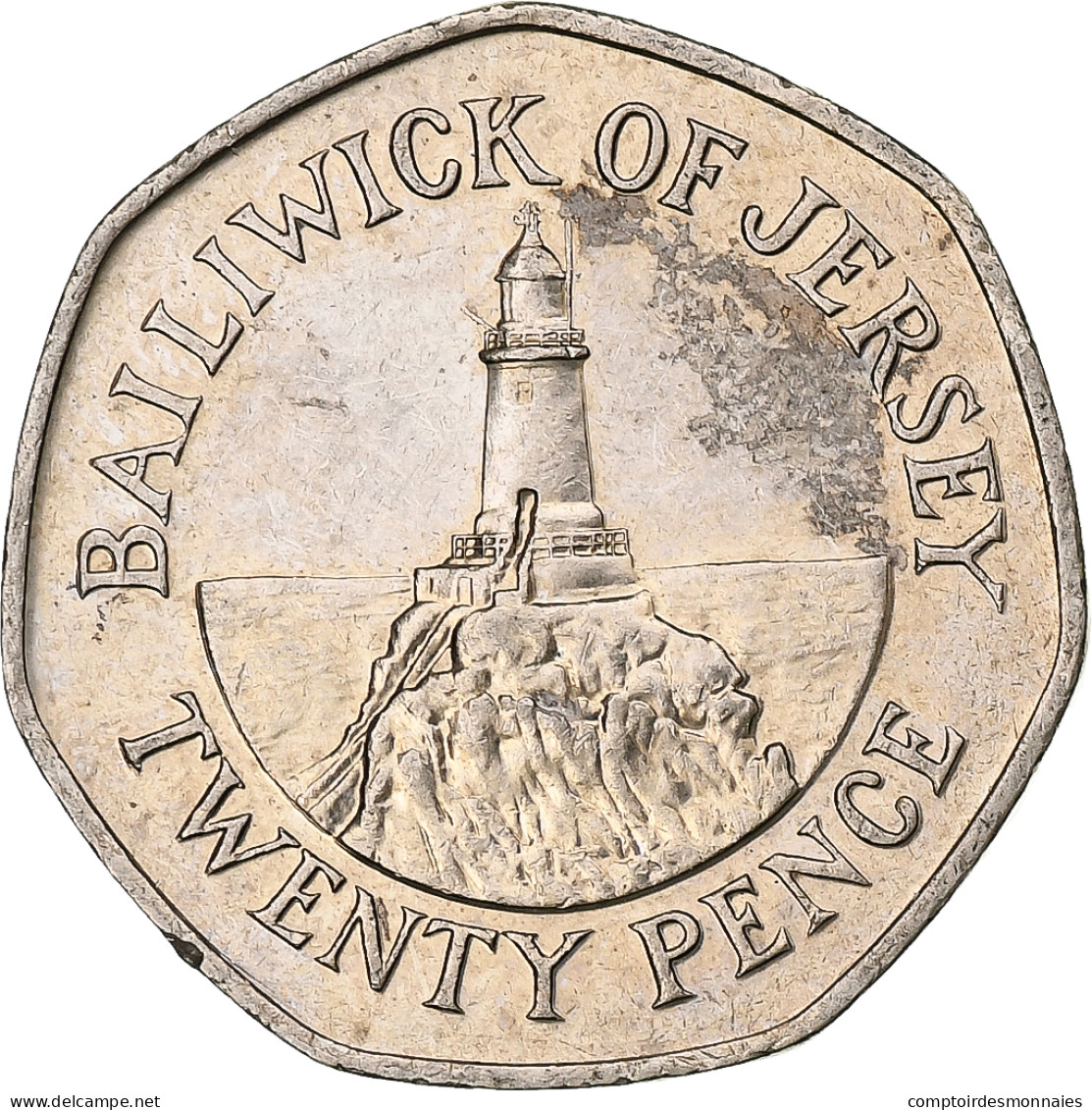 Jersey, 20 Pence, 1990 - Jersey