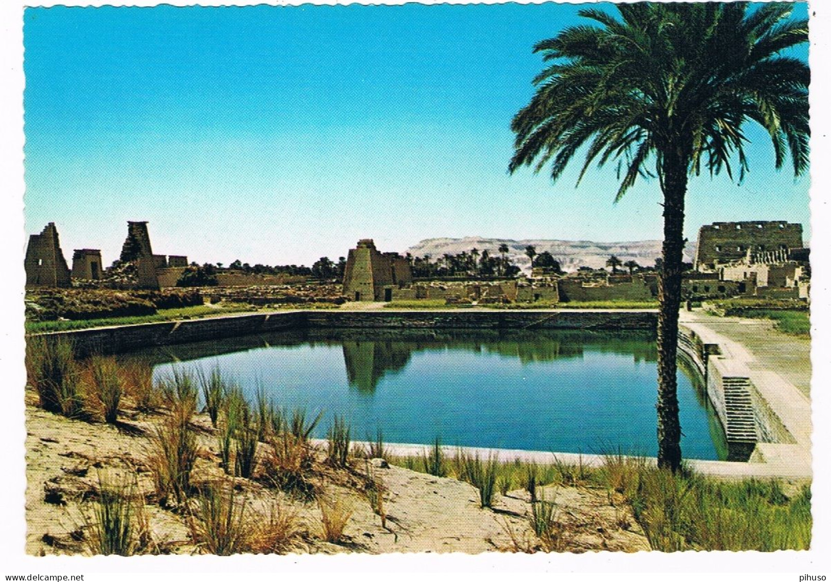 AFR-1710  LUXOR-KARNAK : Sacred Lake - Luxor