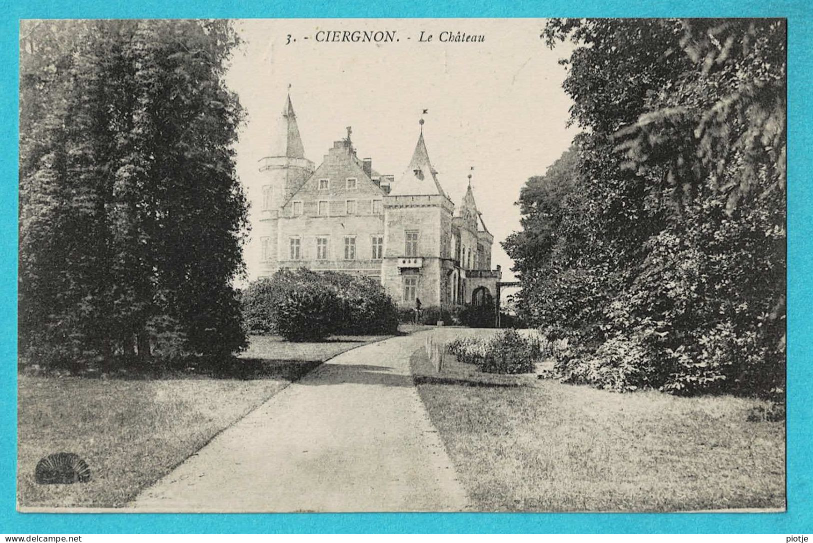* Ciergnon - Houyet (Namur - La Wallonie) * (Henri Georges, Nr 3) Le Chateau, Kasteel, Schloss, Castle, Unique, Old - Houyet