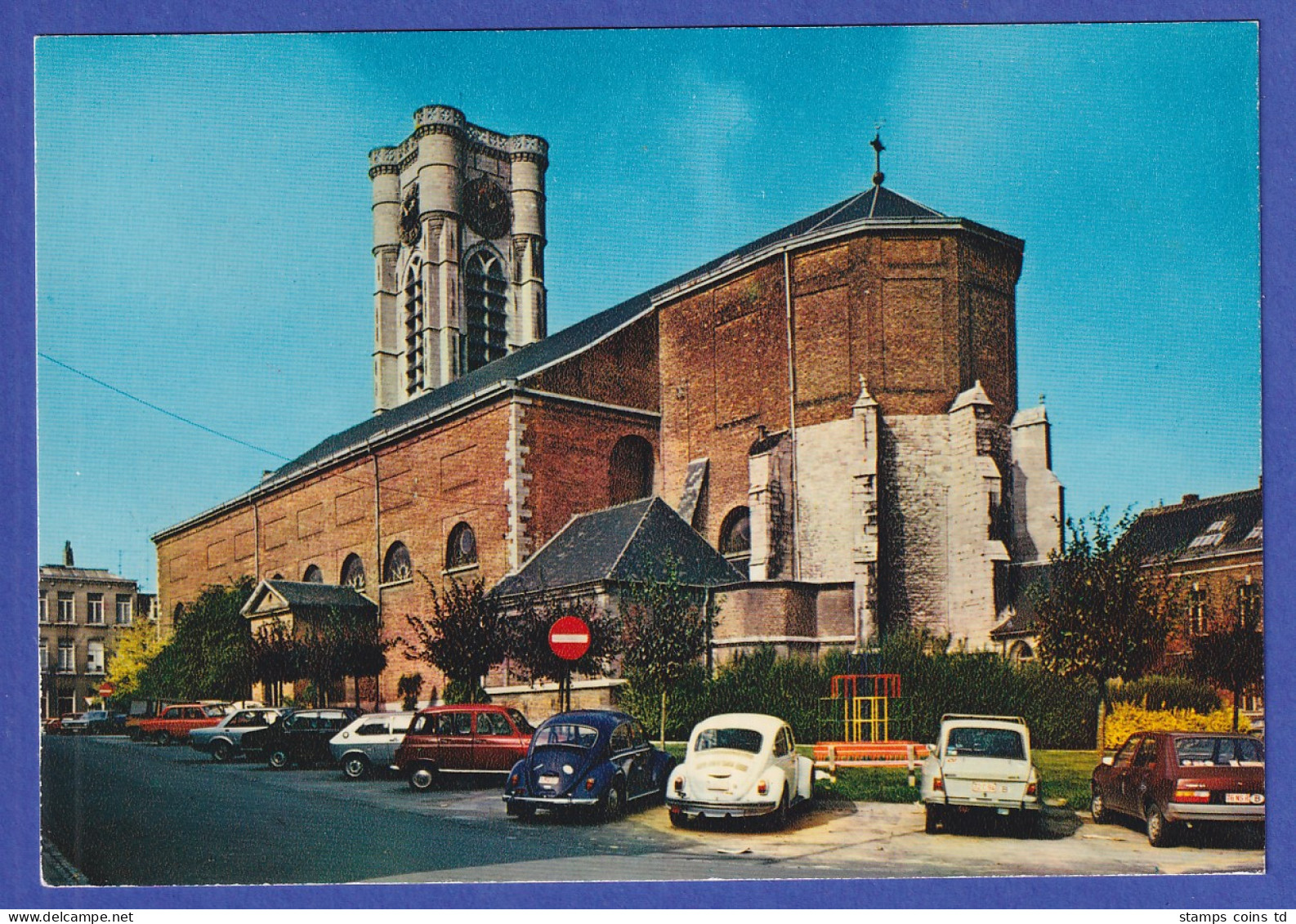 Belgien FRAMA-ATM P3036 Mit ENDSTREIFEN Auf R-Postkarte ATH Vom 10.3.1983 - Altri & Non Classificati