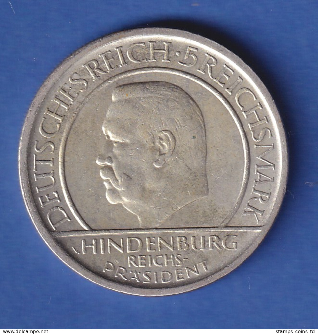 Deutsches Reich Silbermünze Schwurhand 5 Reichsmark 1929 A - Other & Unclassified