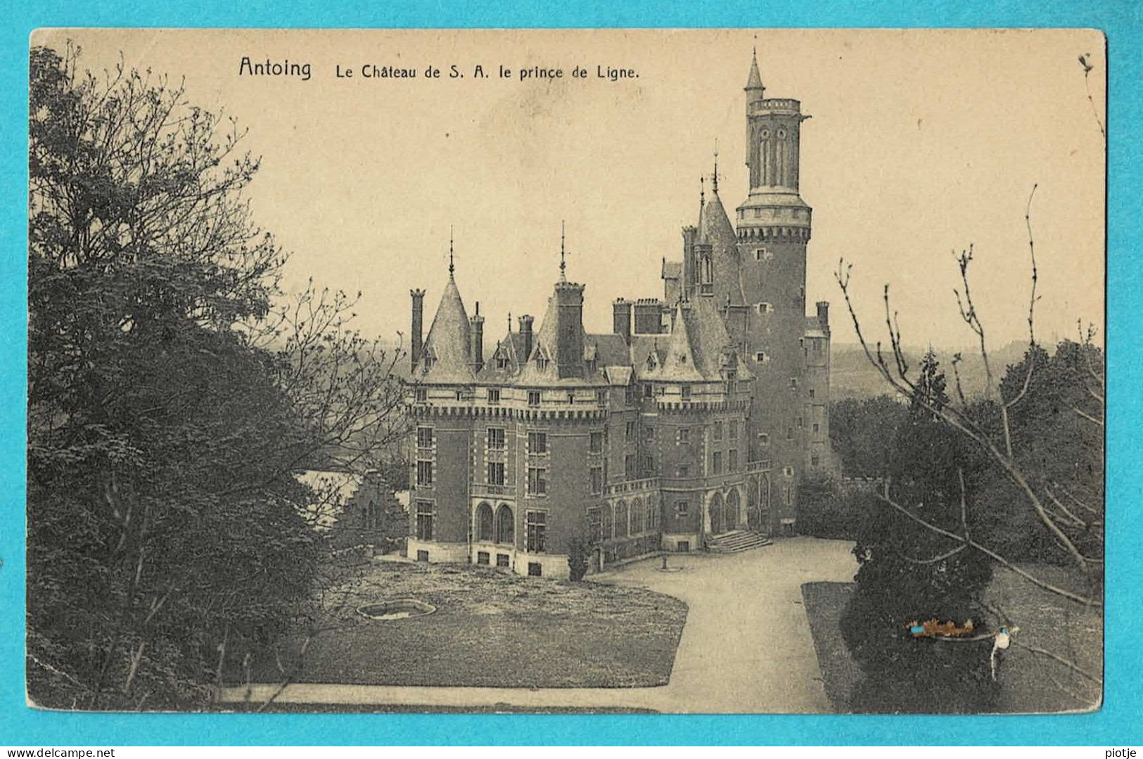 * Antoing (Hainaut - La Wallonie) * (Edit E. Lespinne) Le Chateau De S.A. Le Prince De Ligne, Kasteel, Schloss, Castle - Antoing