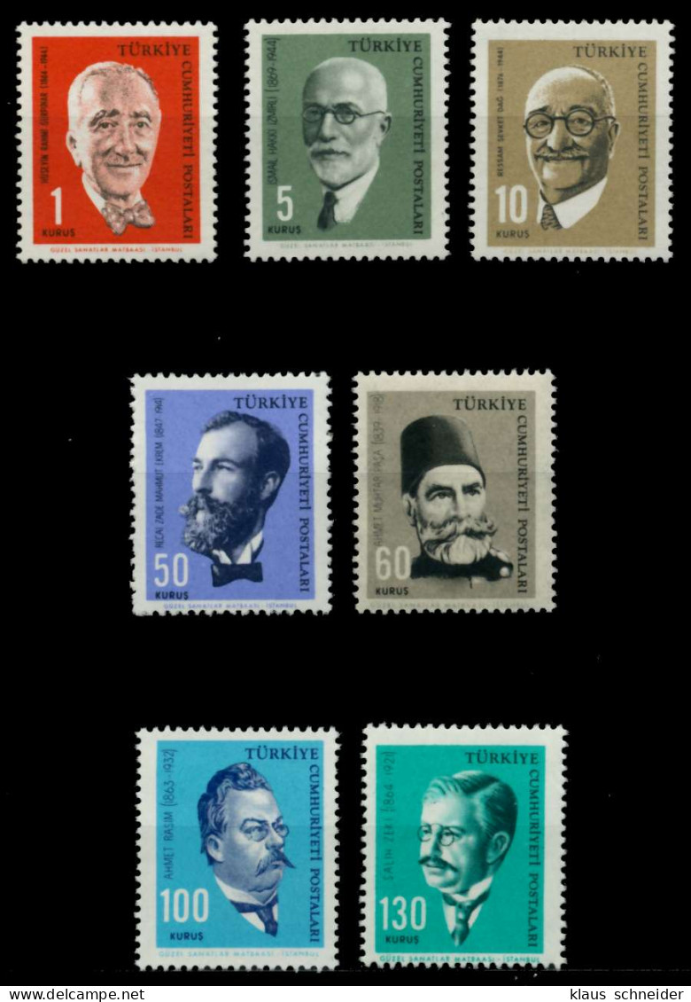 TÜRKEI Nr 1903-1909 Postfrisch X92E252 - Unused Stamps