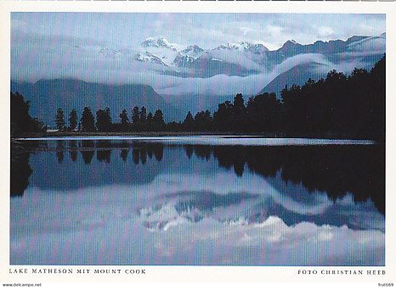 AK 206706 NEW ZEALAND - Lake Matheson Mit Mount Cook - Nouvelle-Zélande