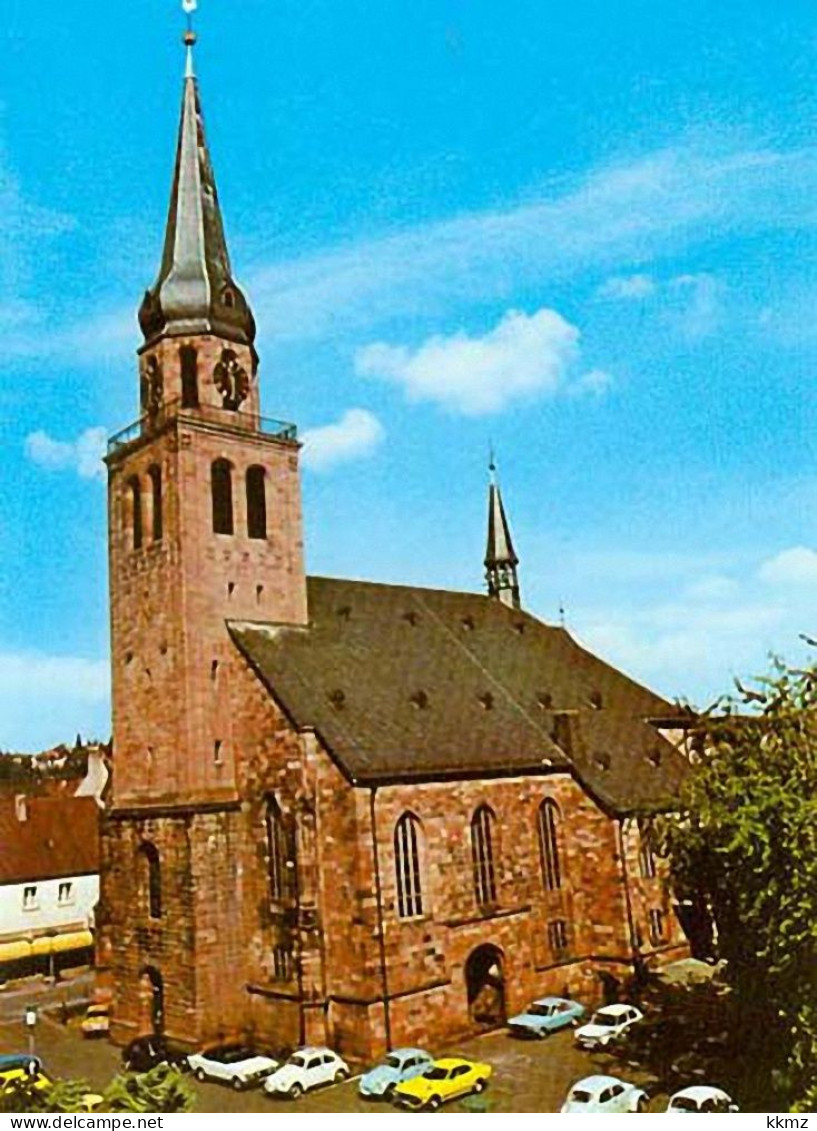 AK Zweibrücken - Alexanderskirche, Wittelsbacher, Rheinland-Pfalz (as Zweibrü110) - Zweibrücken