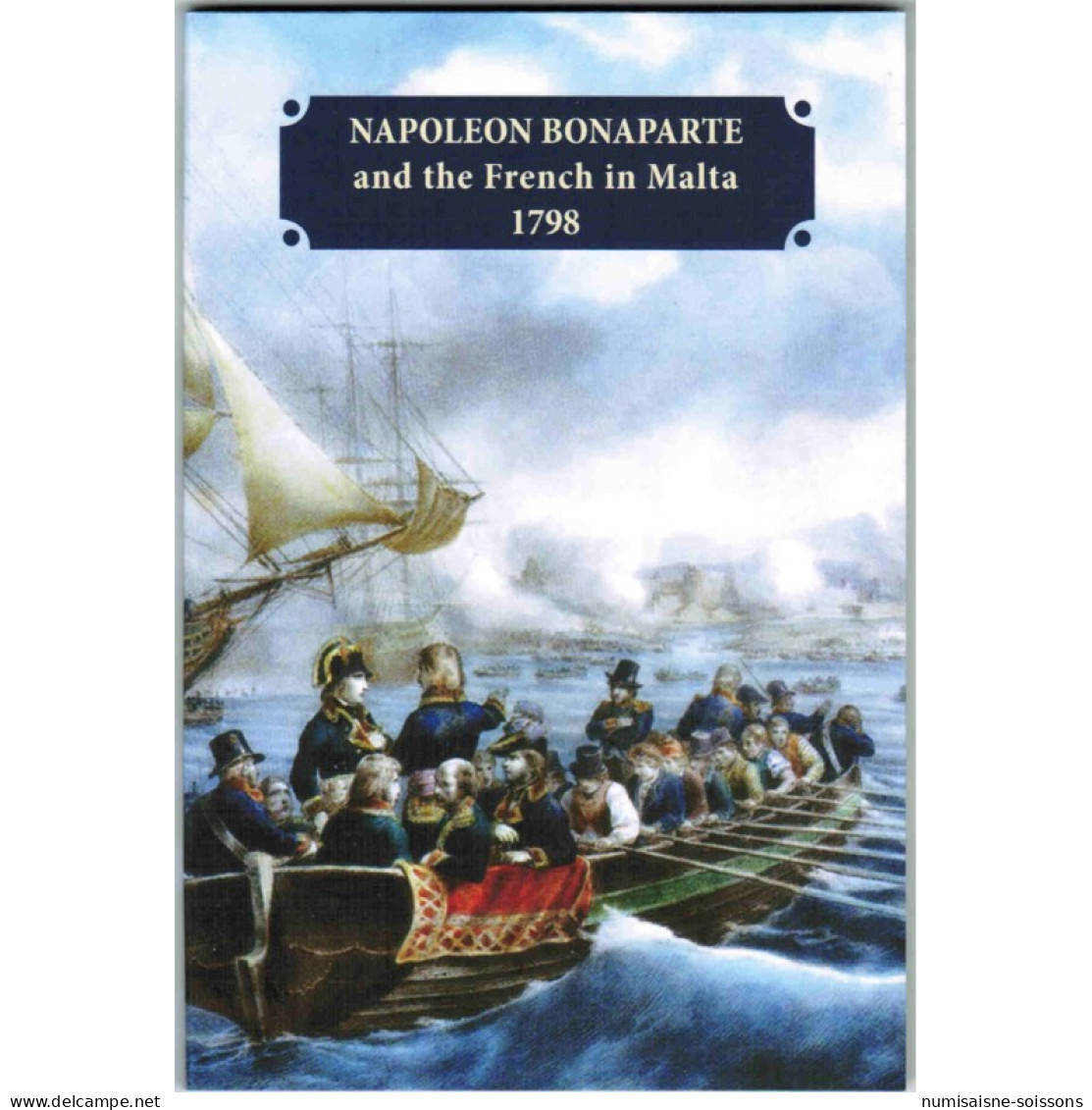 MALTE - 2 EURO 2023 - NAPOLEON BONAPARTE - COINCARD - FDC - Malte