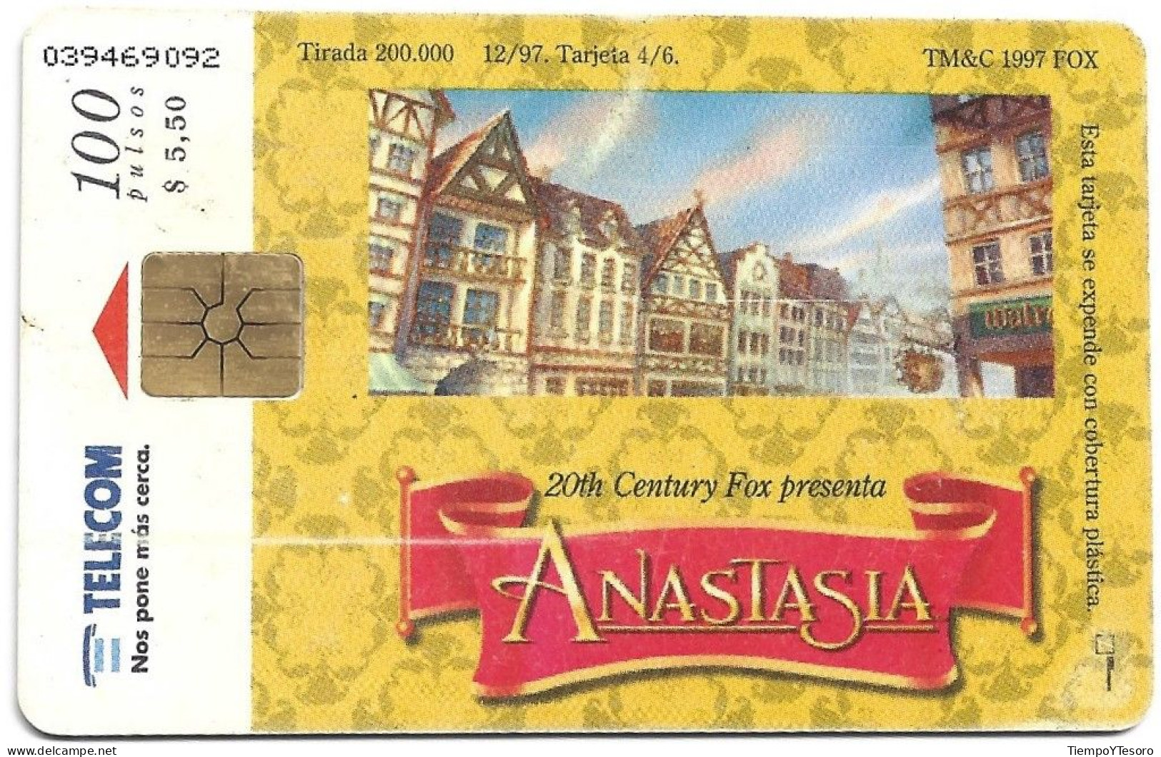 Phonecard - Argentina, Anastasia 3, N°1112 - Verzamelingen