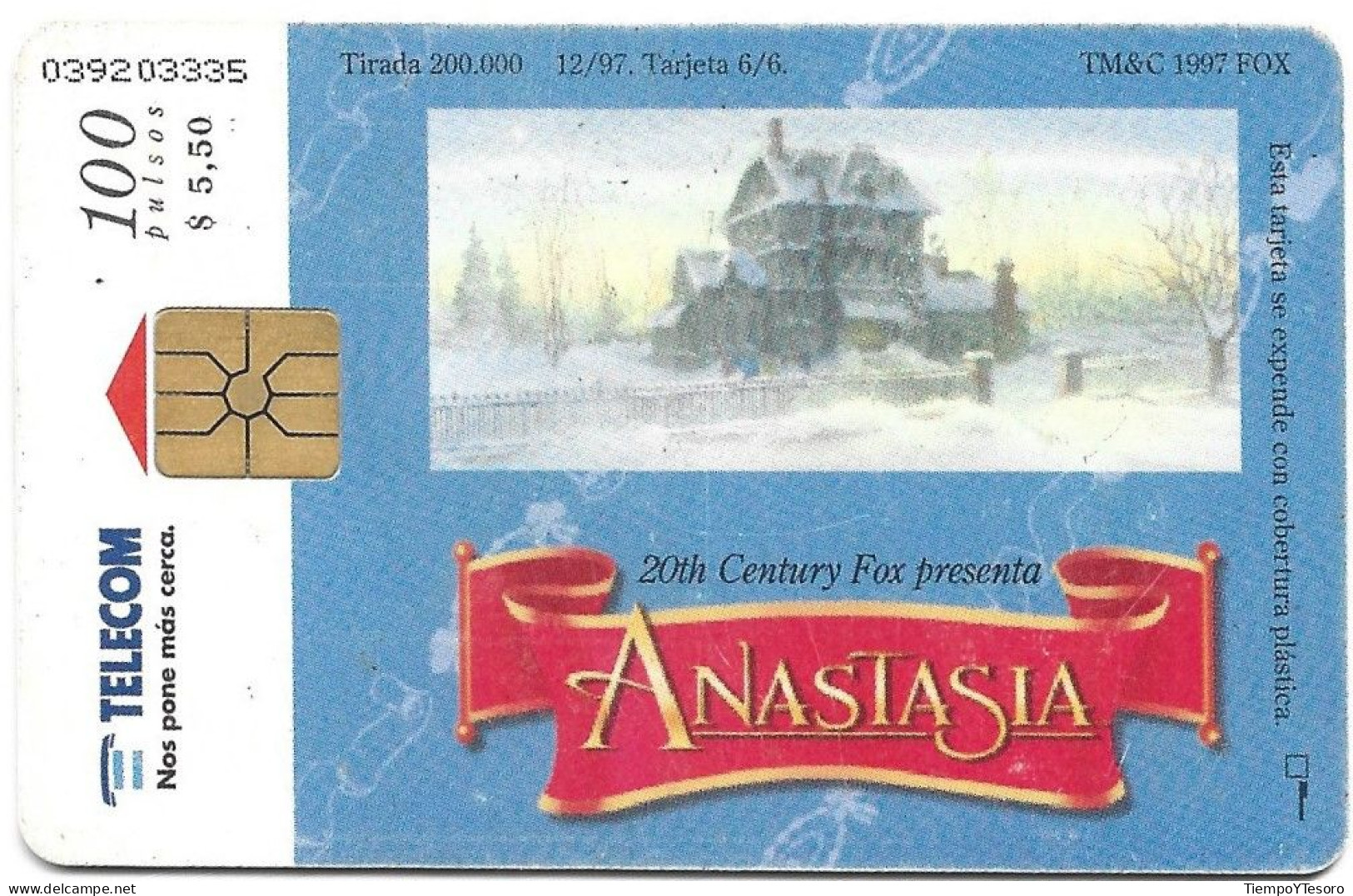 Phonecard - Argentina, Anastasia Mouse, N°1122 - Verzamelingen