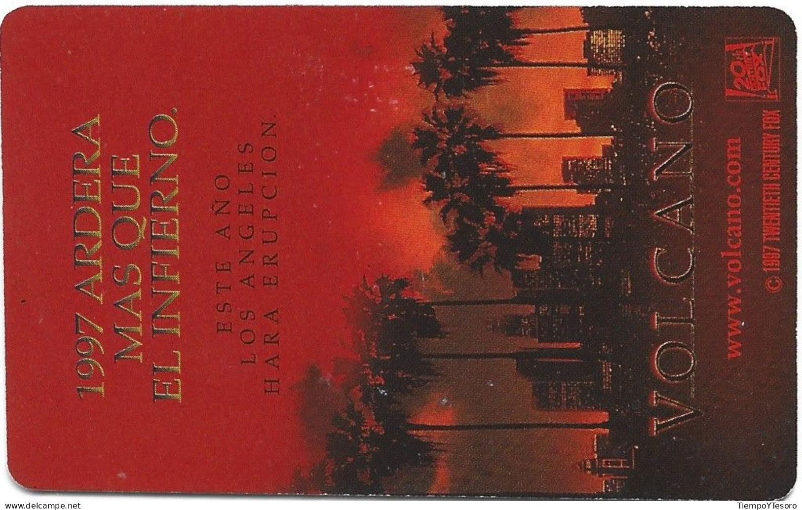 Phonecard - Argentina, Los Angeles Eruption, N°1123 - Colecciones