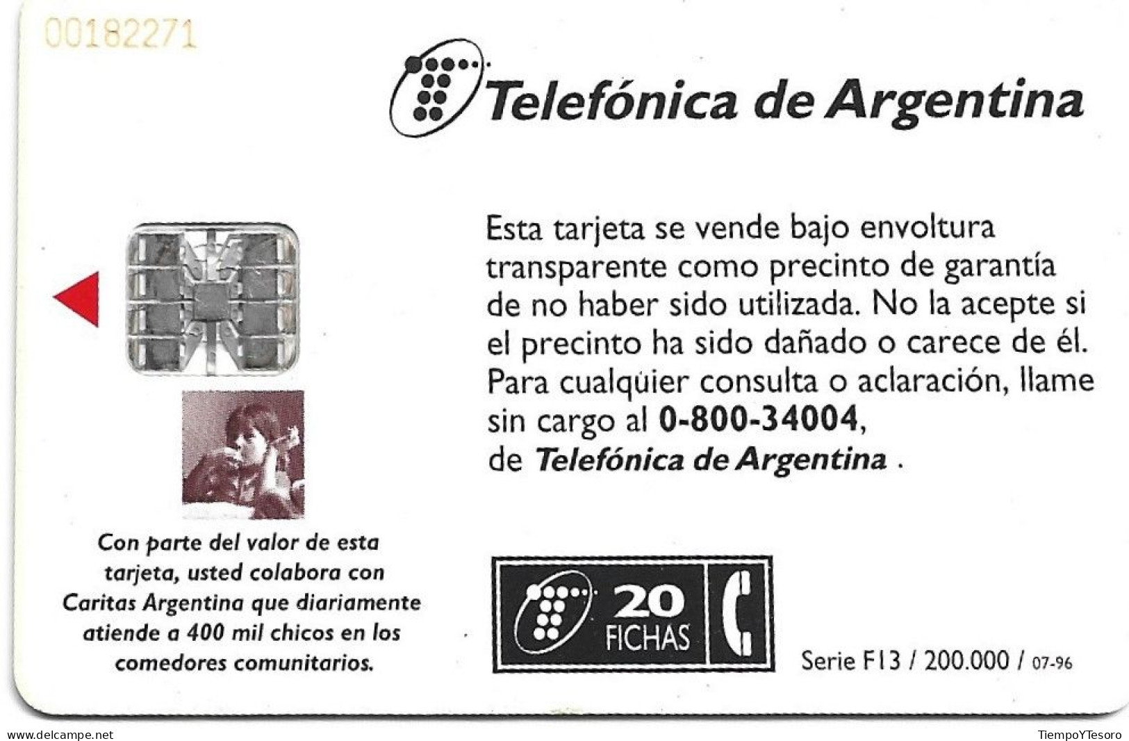 Phonecard - Argentina, Children's Better World, N°1126 - Collections