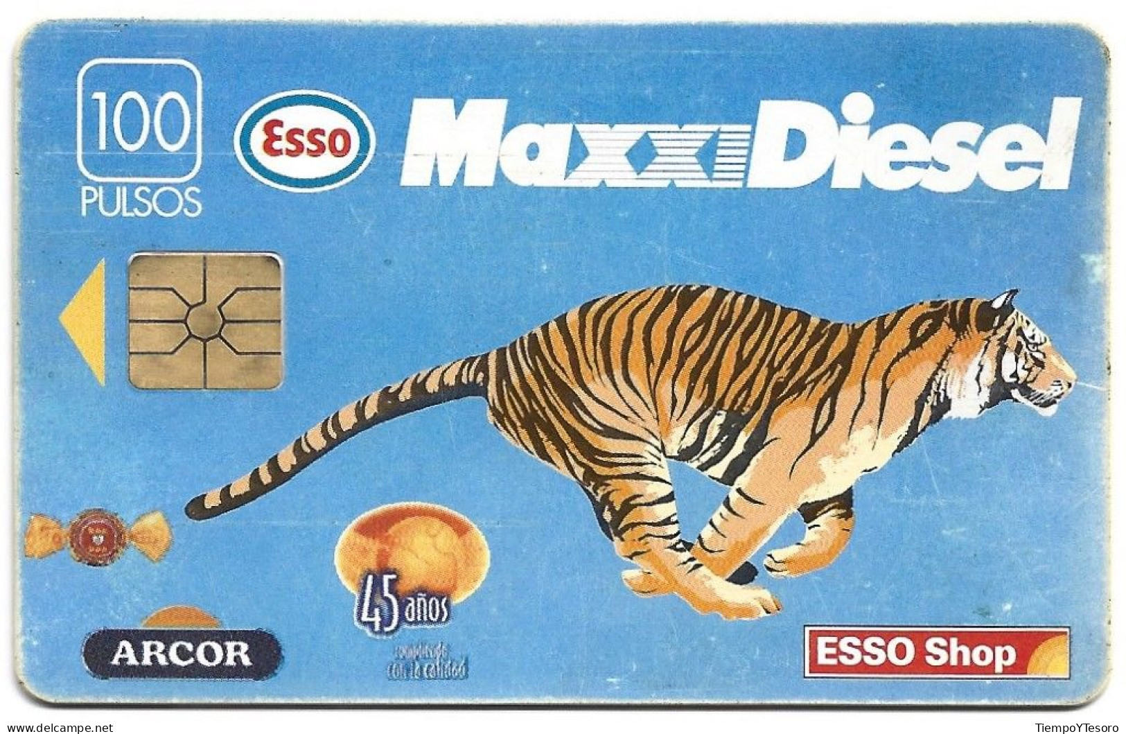 Phonecard - Argentina, Esso Tiger, N°1131 - Colecciones