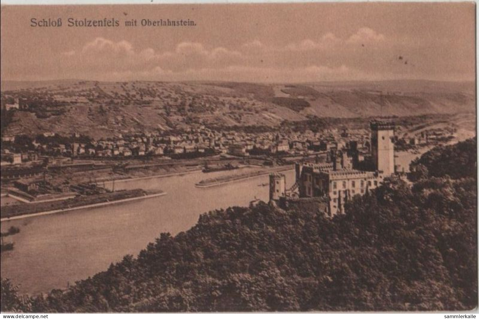 86400 - Lahnstein-Oberlahnstein - Mit Schloss Stolzenfels - Ca. 1935 - Lahnstein