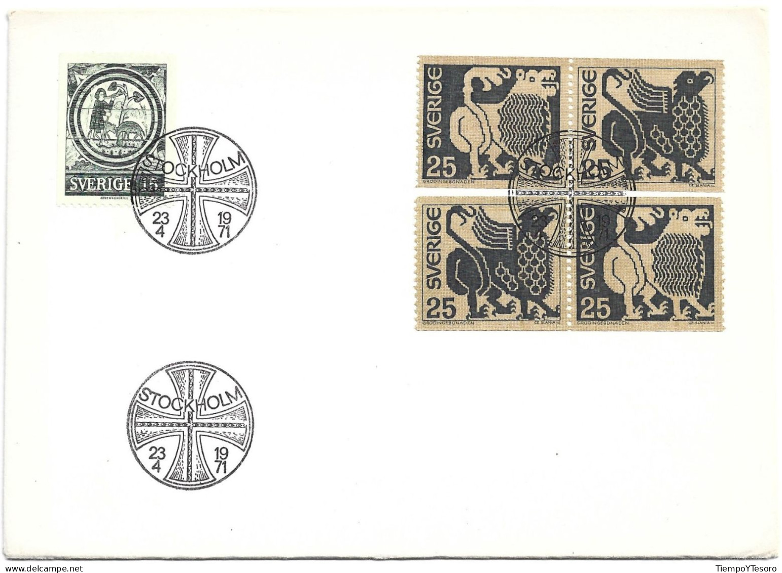 Correspondence - Sweden, Stockholm, N°1146 - Lettres & Documents