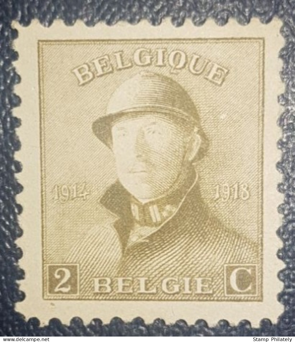 Belgium 2C Unused Stamp 1919 No Gum MNG - Otros & Sin Clasificación