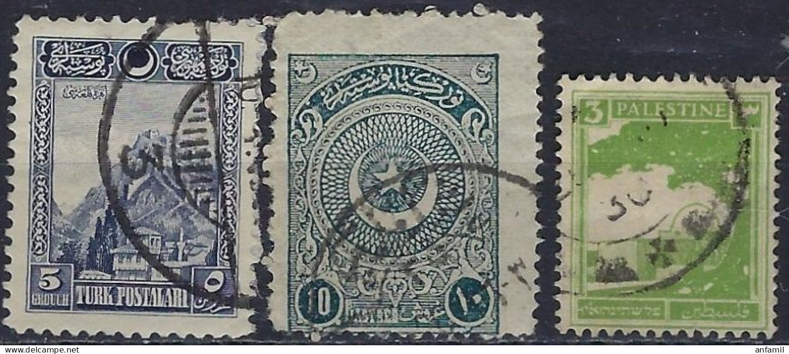 1923, 1926; Turkish Republic & Palestine, Used - Oblitérés