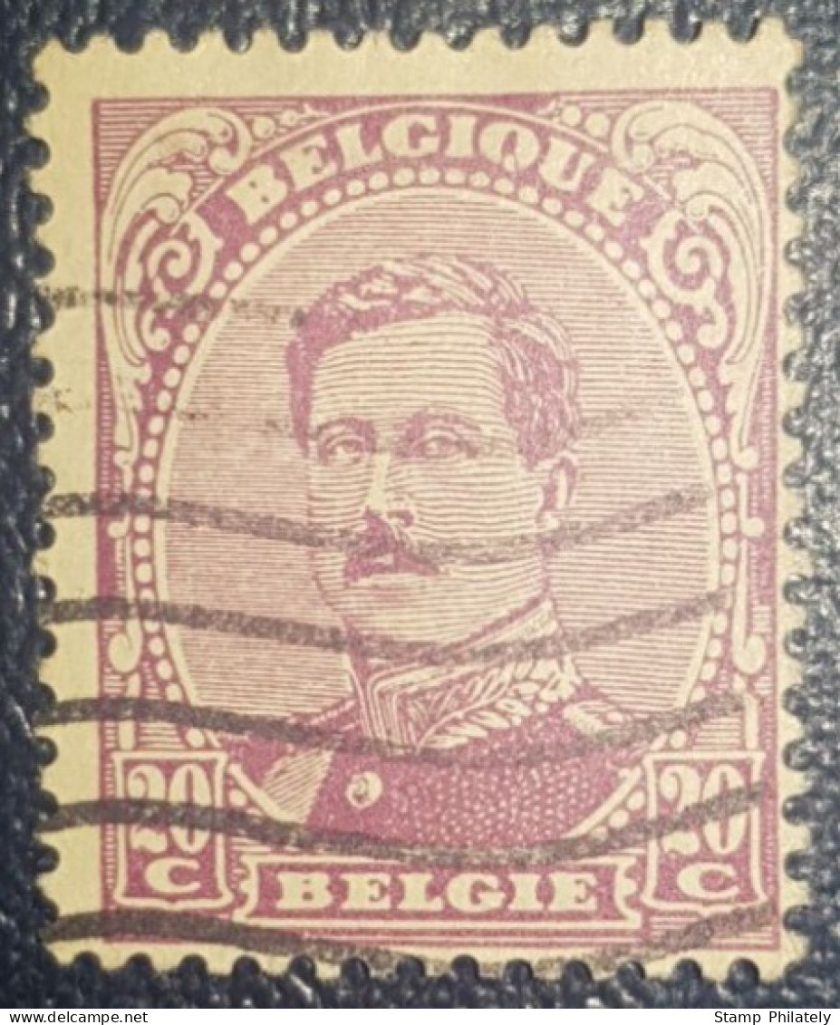 Belgium Classic 20C King Albert 1915 Used Stamp - Andere & Zonder Classificatie