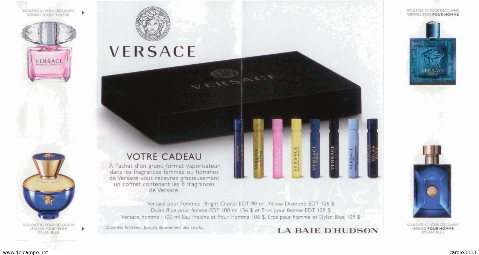 VERSACE - BRIGHT CRYSTAL - EROS - Modern (ab 1961)