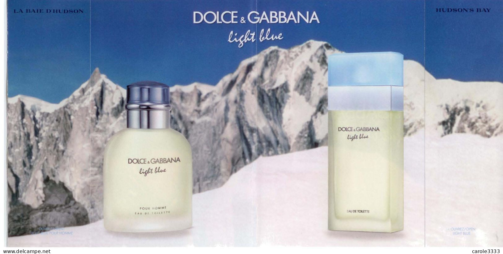 DOLCE & GABBANA - LIGHT BLUE - Modern (ab 1961)