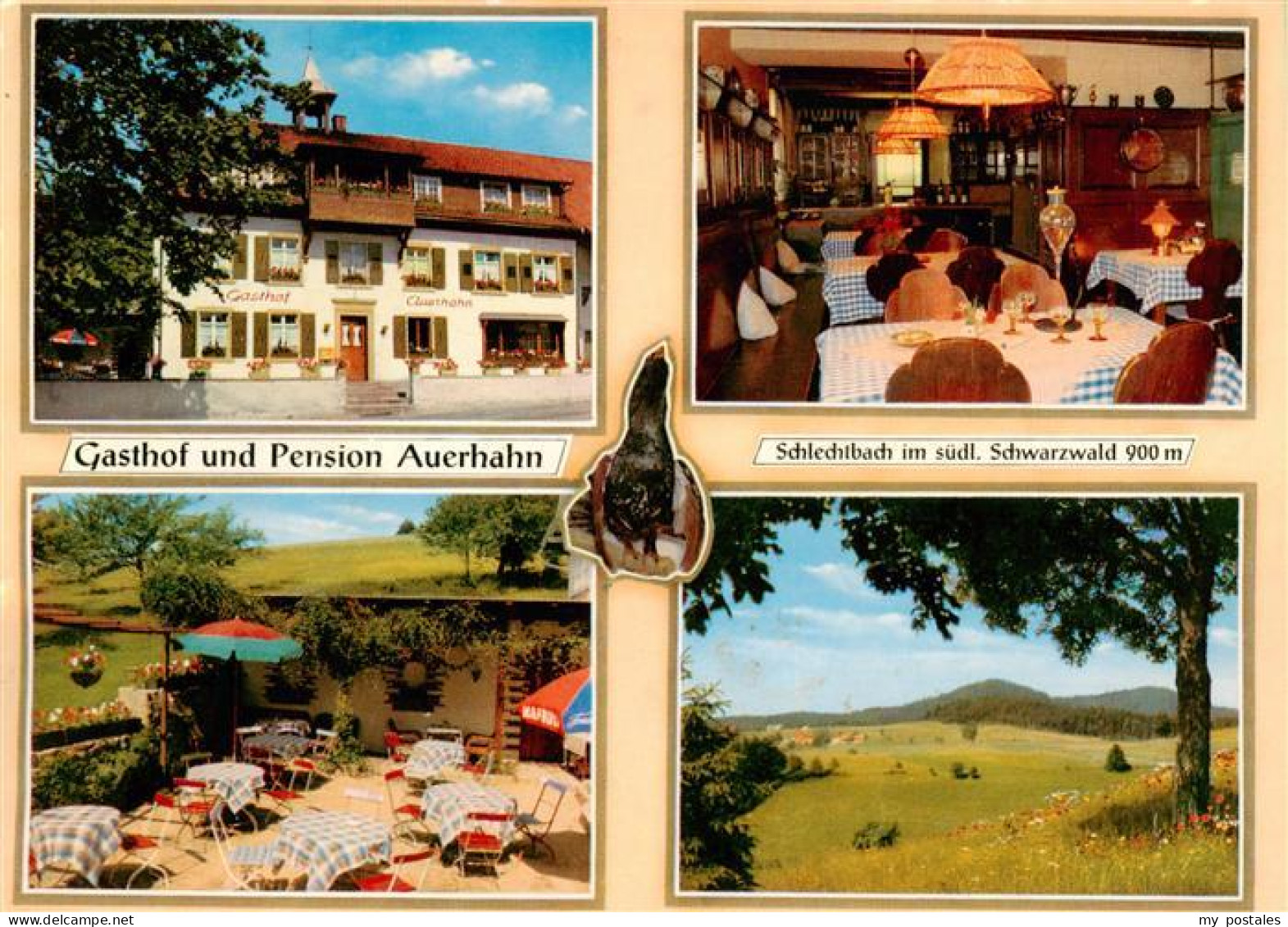 73923117 Schlechtbach_Schopfheim_Schwarzwald Gasthof Pension Auerhahn Gastraum T - Schopfheim