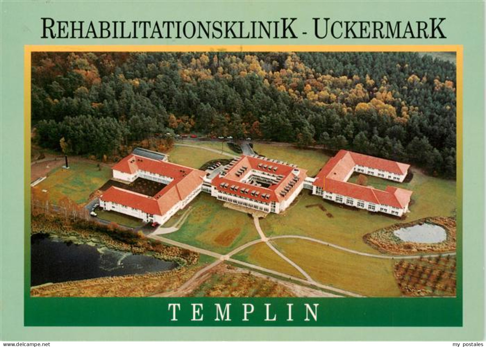 73881614 Templin Rehaklinik Uckermark Fliegeraufnahme Templin - Templin