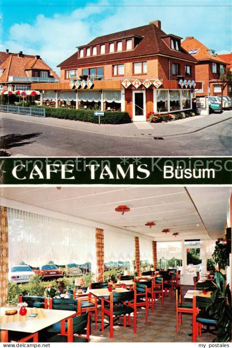 73847830 Buesum Nordseebad Cafe Tams Gastraum Buesum Nordseebad - Büsum