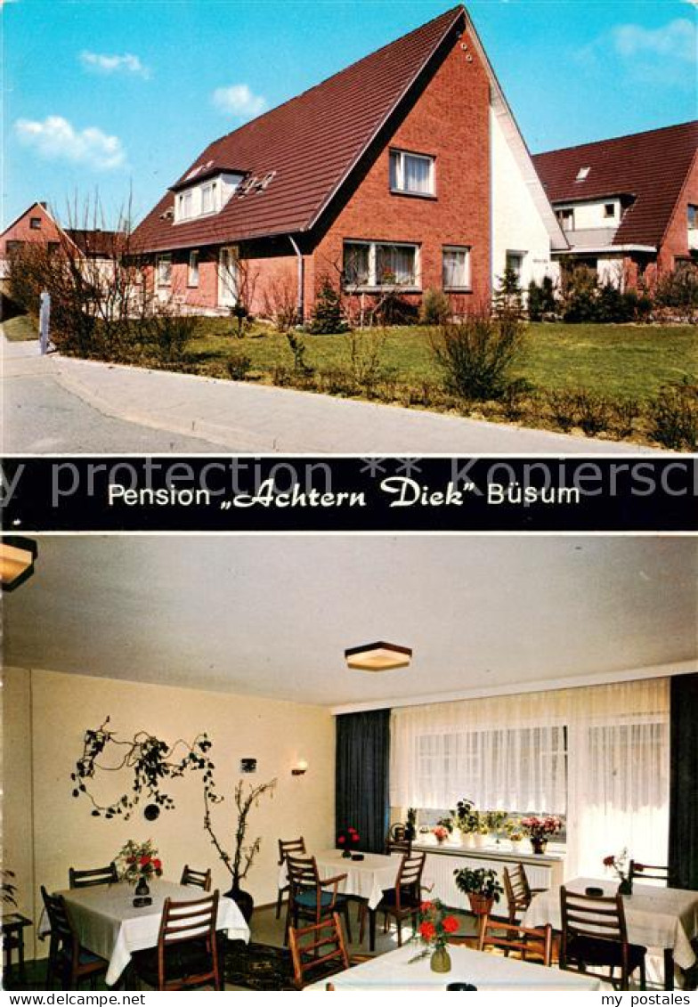 73847820 Buesum Nordseebad Pension Achtern Diek Gaststube Buesum Nordseebad - Buesum