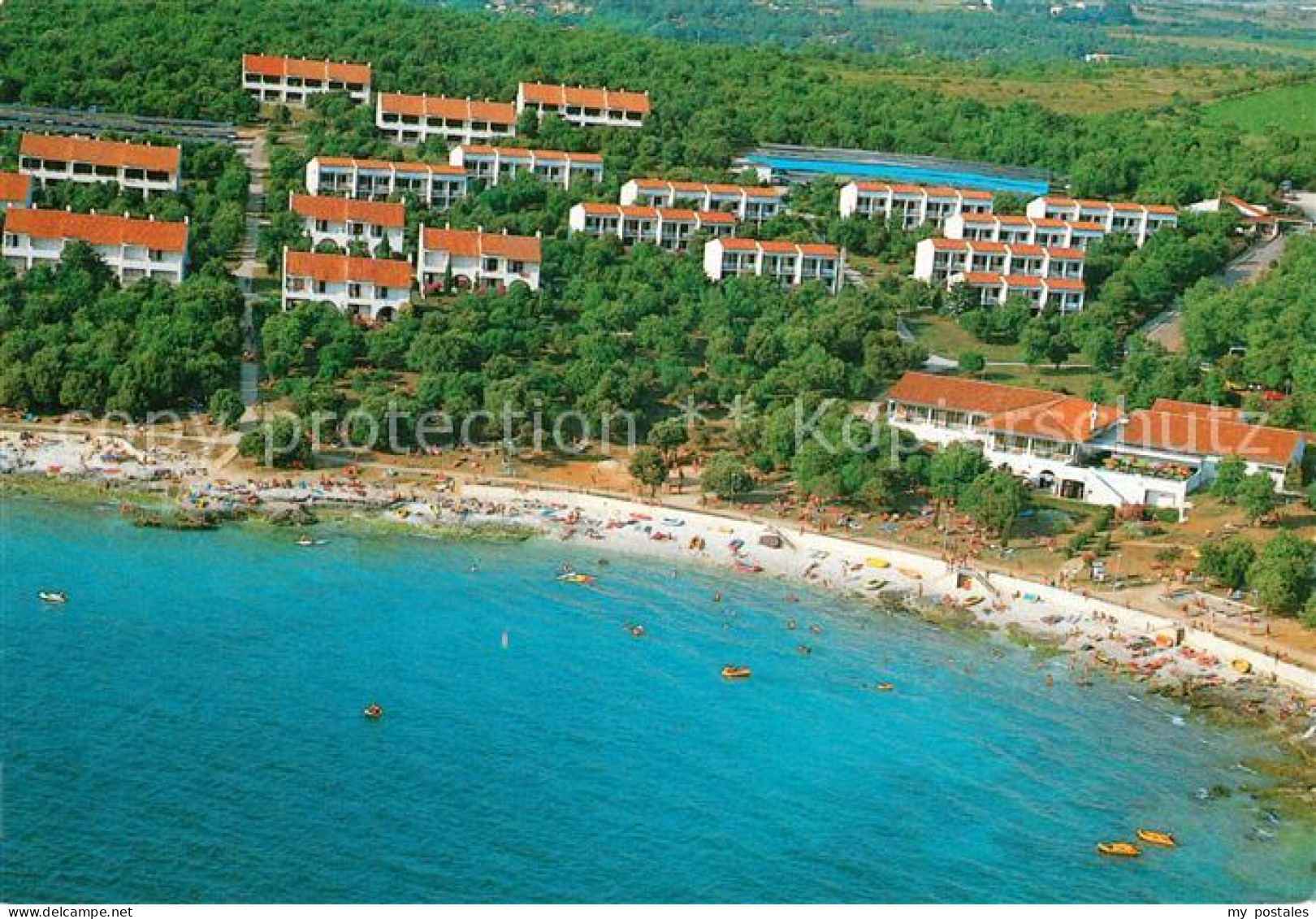73219824 Porec Naturist Solaris Hotels Ferienanlage Strand Fliegeraufnahme Porec - Croatie