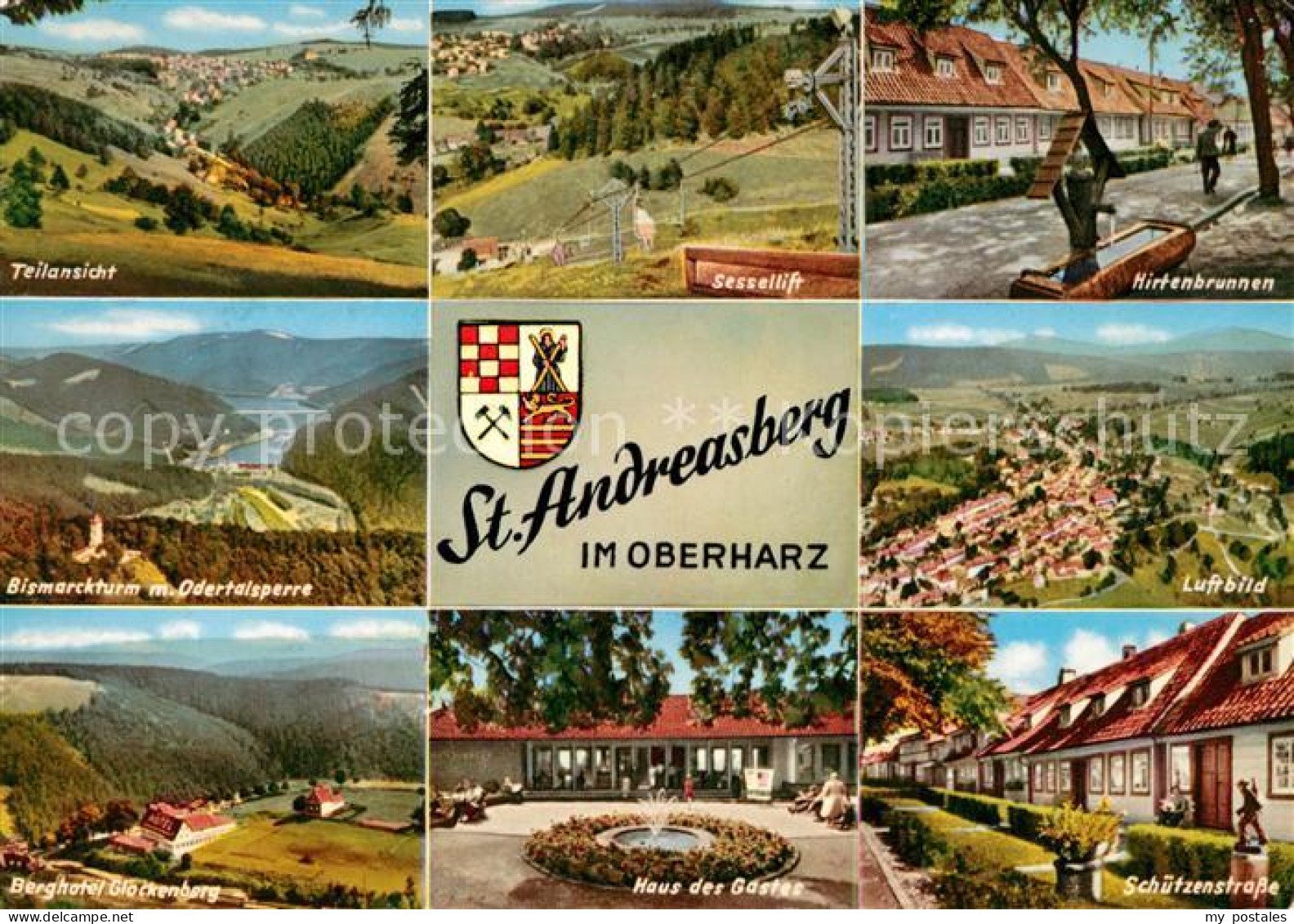 73214152 St Andreasberg Harz Landschaftspanorama Bismarckturm Odertalsperre Berg - St. Andreasberg