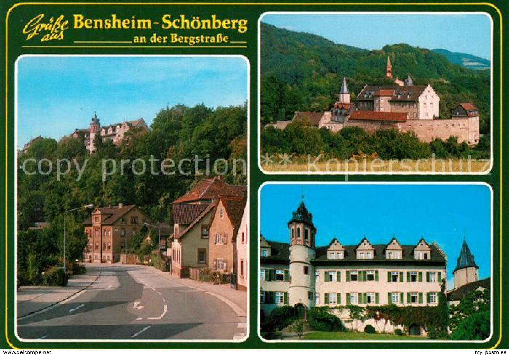 73214144 Schoenberg Bensheim Hauptstrasse Schloss Schoenberg Bensheim - Bensheim