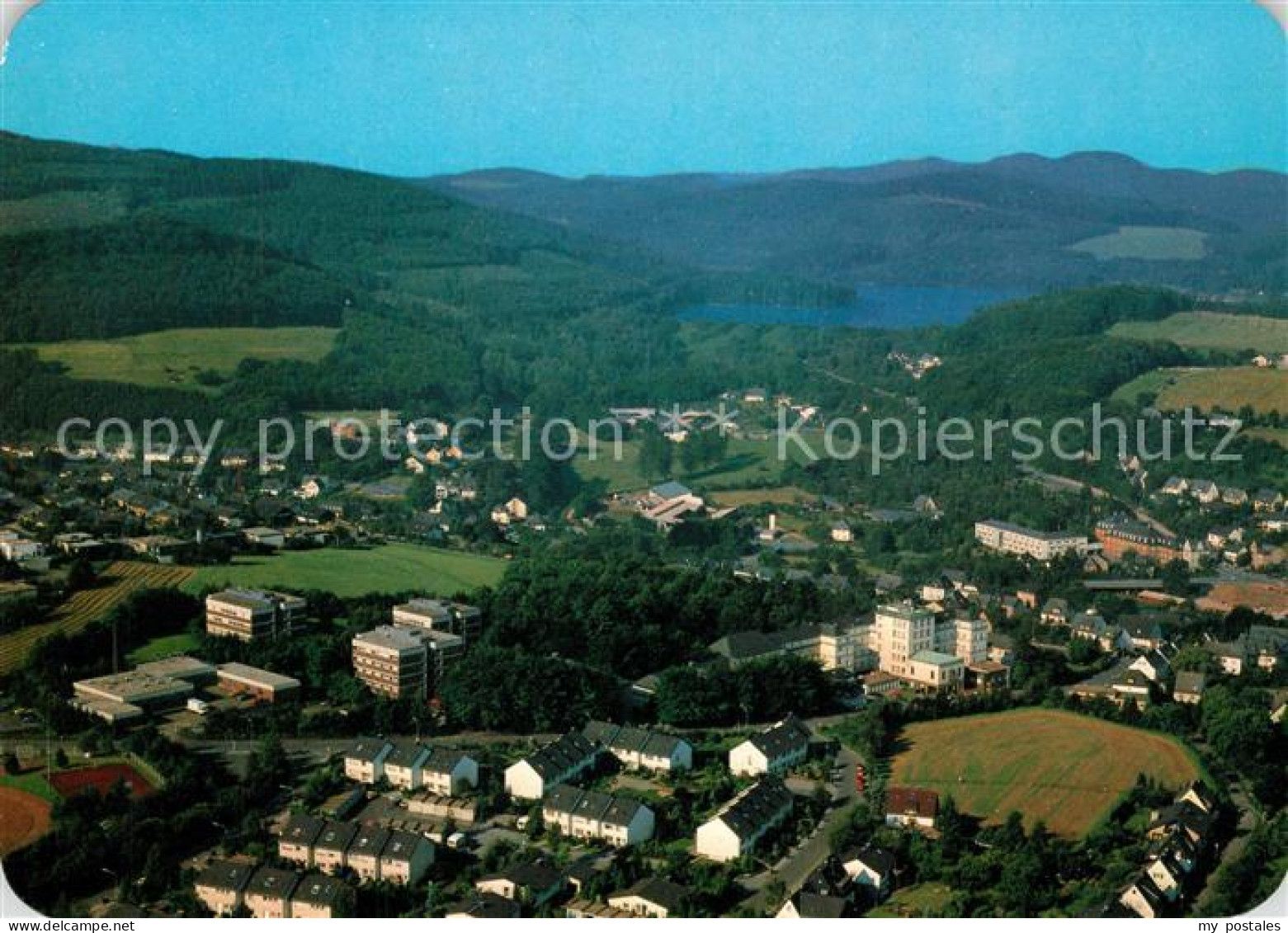 73214004 Meschede Fliegeraufnahme Mit Hennesee Meschede - Arnsberg